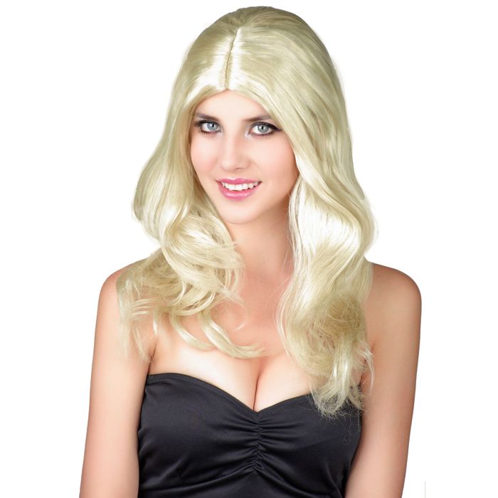 Comparer les prix de Accessoire - LUCIDA - Perruque blonde ondulée femme