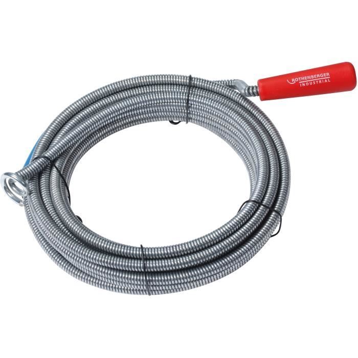 Rothenberger Déboucheur tete crochet - Flexible - Ø 6 mm - L 5 m - vue 1