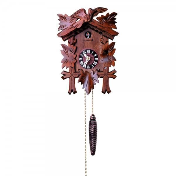 Pendule à coucou à quartz Maison de Forêt Noire, roue de