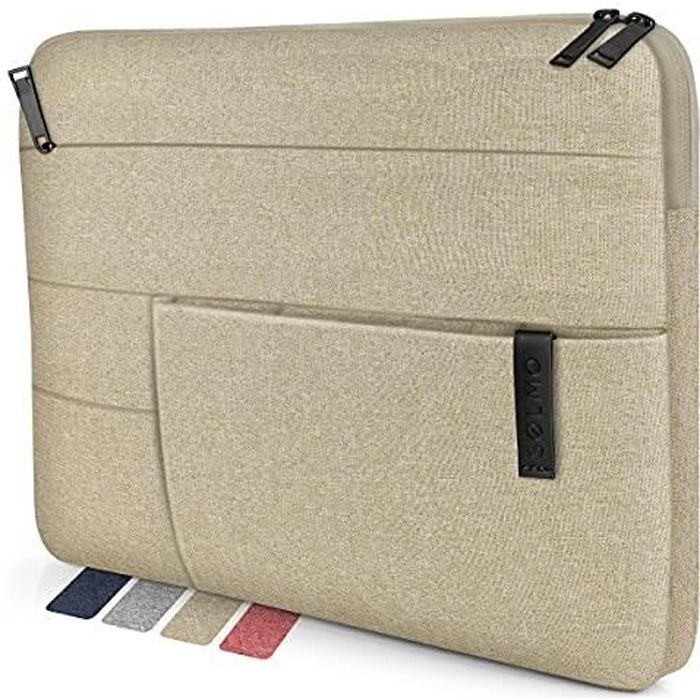 Solmo I Housse PC Portable 13 13.3 Pouces I Pochette Ordinateur Sacoche Laptop Steppe Vert Cdiscount Informatique