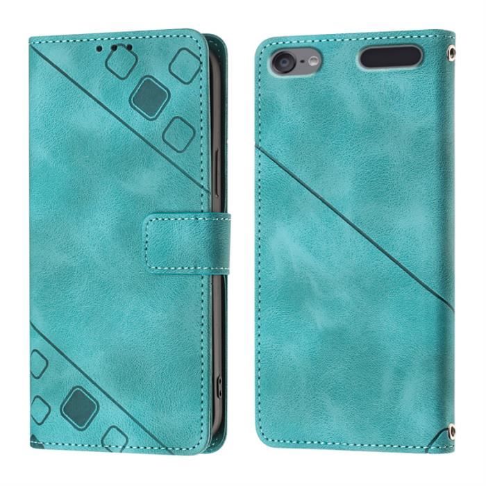 Pochette De Téléphone Portable à Bandoulière Avec Portefeuille Tous Funny Marron