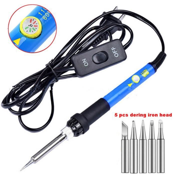 HANDSKIT Kit fer à souder 6 en 1 200 W 220 V Station de soudage avec