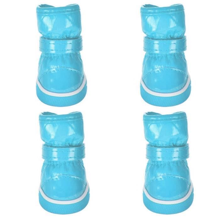 Protection des pattes,Chaussures pour chien,bottes de neige imperméables et antidérapantes