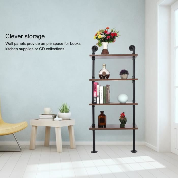 4er Set salon étagère cuben Retro Style Murale différentes couleurs au choix 4er Set salon étagère cuben Retro Style Murale différentes couleurs au choix