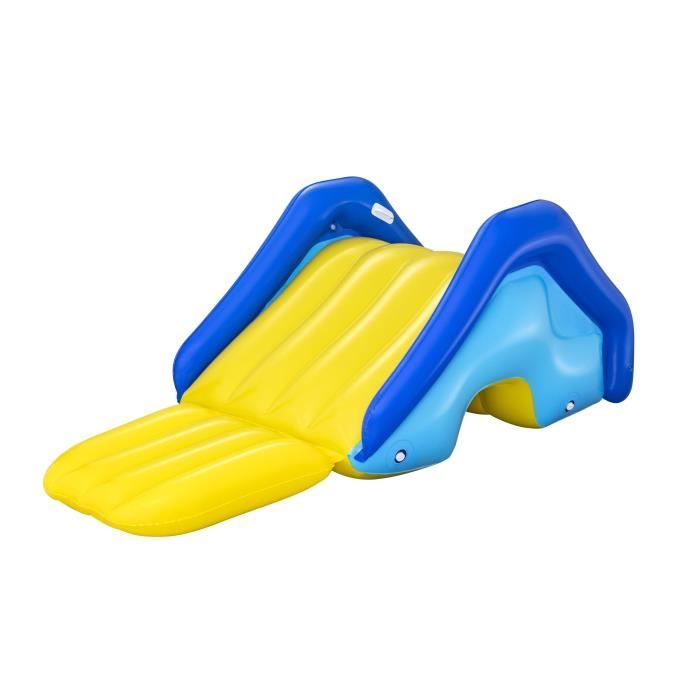 Toboggan gonflable géant - BESTWAY - 52453 - 247 x 124 x 100 cm - 3 ans et + - 75 kg