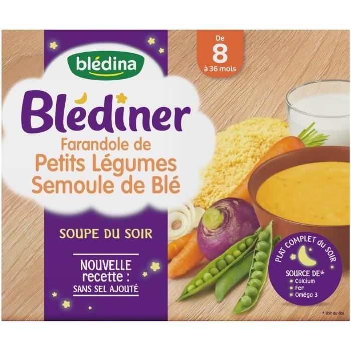 Bledina Blediner Soupe Du Soir Farandole De Petits Legumes Semoule De Ble 2x250 Ml Des 8 Mois Lot De 3 Achat Vente Legumes Cuisines Bledina Blediner Soupe Du Bledina Blediner Soupe Du Soir Farandole De Petits Legumes Semoule De Ble 2x250 Ml Des 8 Mois Lot De 3 Achat Vente Legumes Cuisines Bledina Blediner Soupe Du