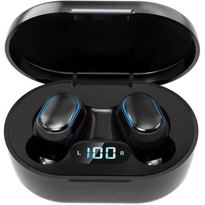 Ecouteur Sans Fil Bluetooth V5.0 IPX6 Écouteur Qualité sonore haute  fidélité Oreillette Sportive Autonomie 90H double Microphone - Achat /  Vente oreillette bluetooth Ecouteur Sans Fil Bluetooth - Cdiscount