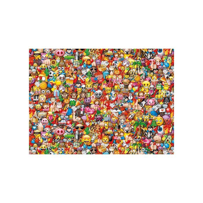 Puzzle Adulte Smileys Emoji Rigolos 1000 Pieces Clementoni Achat Vente Puzzle Cdiscount