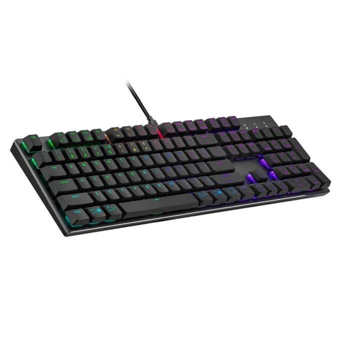 COOLER MASTER Clavier Gaming Sans fil Compact Sk622 Noir Switches TTC Red