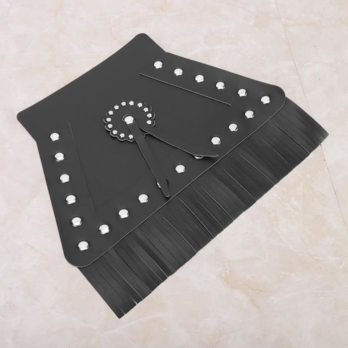 Chaps Equi-Grip Cuir Frangé Show - Noir, Taille Adulte L, équitation, Occasion