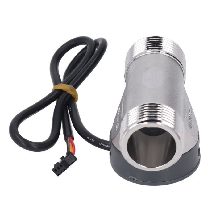 Capteur De Débit D'eau YF-G1 - Filetage G1" Mâle, Plage 2-100 L/min, Tension DC 5-24V, Pour Piscine, Irrigation