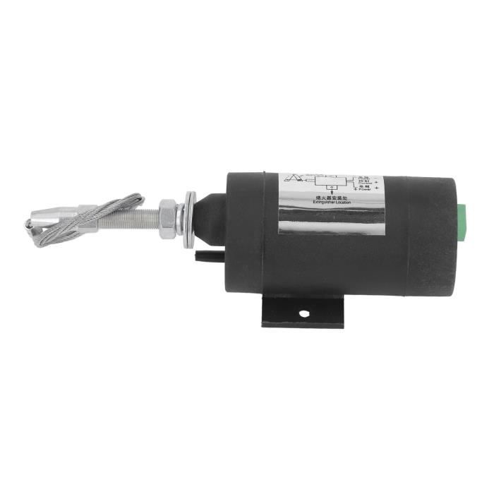 Electrovanne D'Arrêt Univcar Roto Diesel OE 7701030222 - Vanne à Boule Métal 1/2" NPT 2 Ports