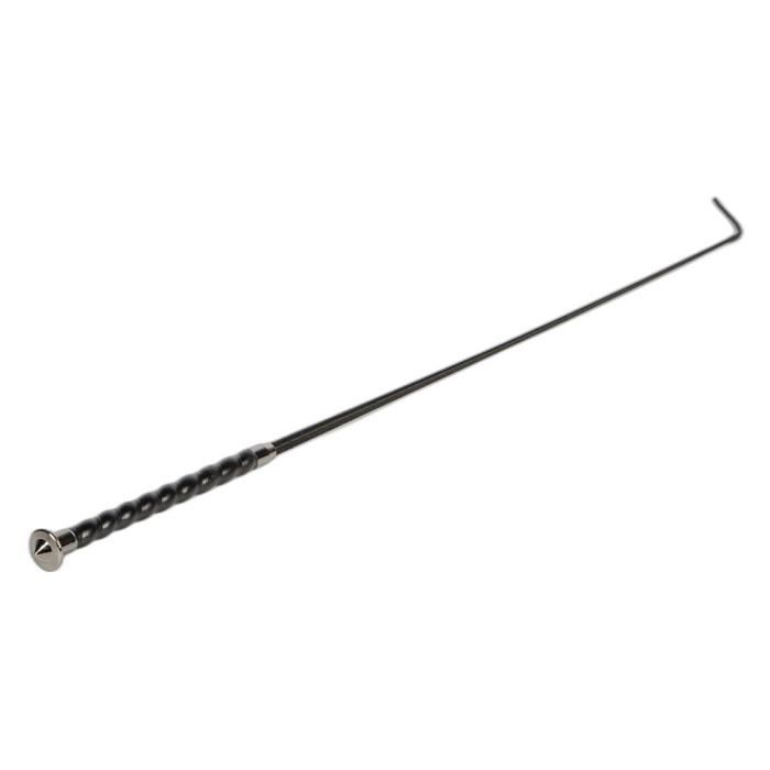 Cravache pour cheval Harrys Horse Dressuurzweep leder handvat kleine knop - noir - 130 cm