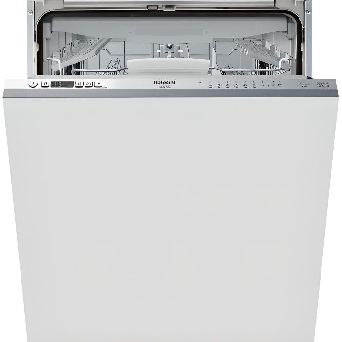 Lave-vaisselle intégrable 60 cm Hotpoint HI5030WEF - 14 couverts - 9  programmes - Active Dry - 43 dB - Cdiscount Electroménager