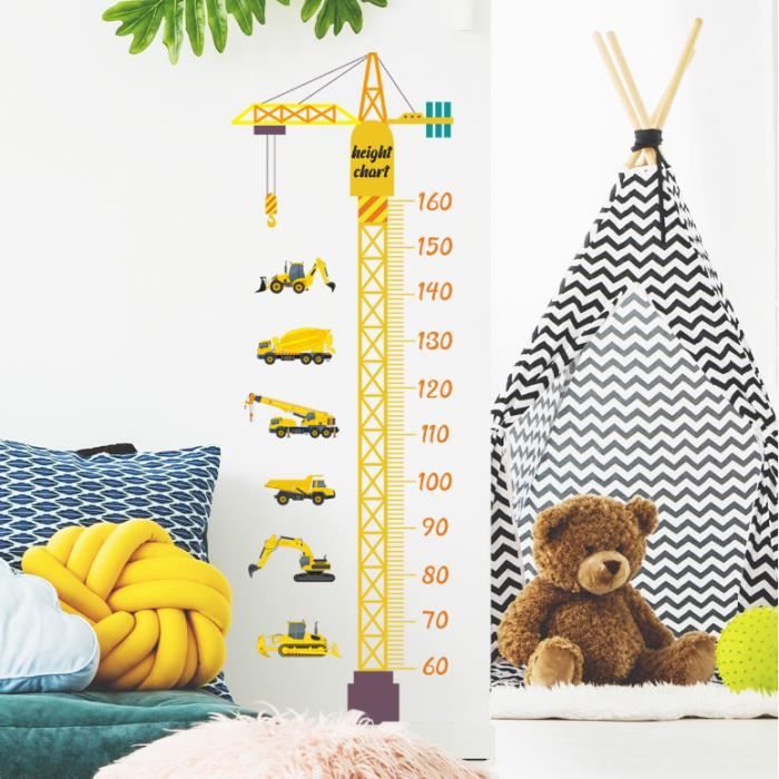 Stickers Muraux Déco Chambre Enfant - Motifs Amovibles Et Réutilisables - 108x57 Cm - ElecMotive