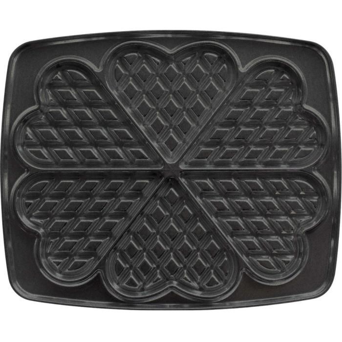 Gaufrier LAGRANGE Accessoires 030422 Plaques gaufrettes en cœur Antiadhésif double couche