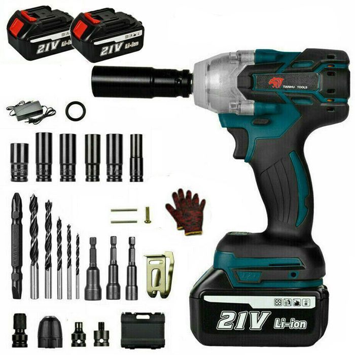 Clé à Chocs Sans Fil 18V – Brushless, 520Nm, Mandrin 1/4