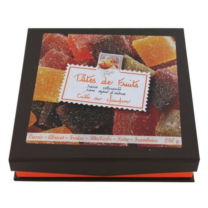 LUCIEN Pâtes de Fruits Assorties 6 Parfums 280g Cdiscount
