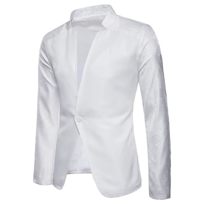 costume blanc homme