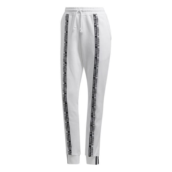 Jogging blanc femme adidas Clearance