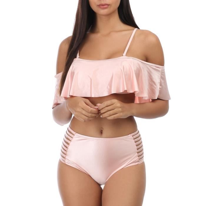 maillot de bain col bardot