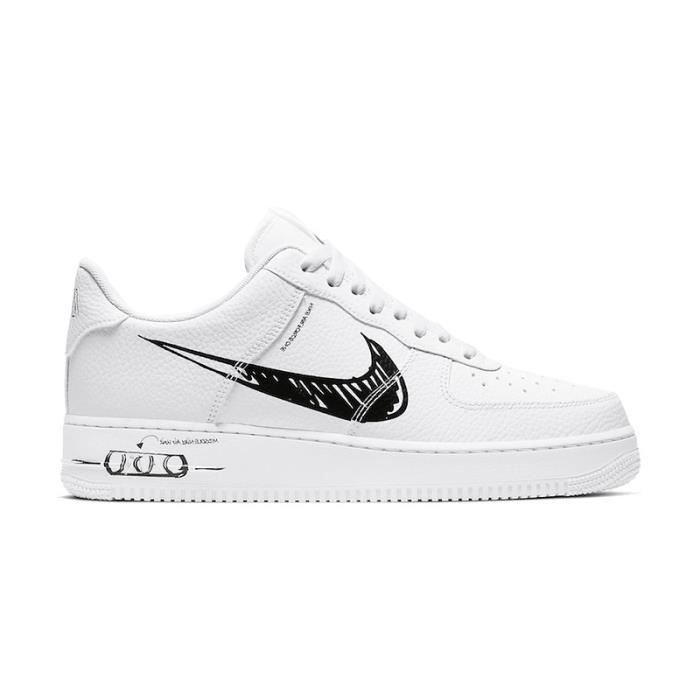 Air Force 1 Basket Air Force One AF 1 Low Homme Femme Chaussures CW7581-101  Blanc