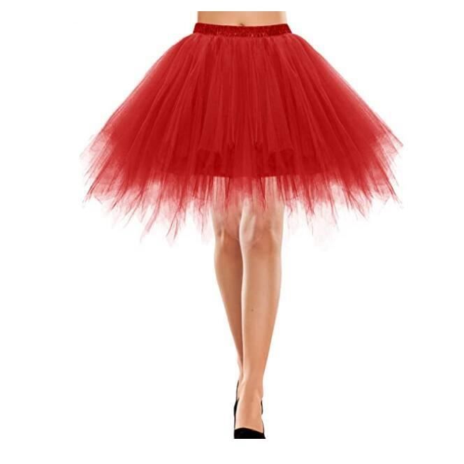 Jupe Tulle Ballet BBONLINEDRESS - Tutu Évasé Années 50 Pour Fête/Carnaval