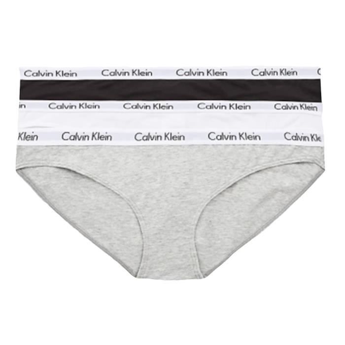 Culotte Calvin Klein Pack x3 unlimited logo Multicolor Femme Multicolore Cdiscount Pret a Porter