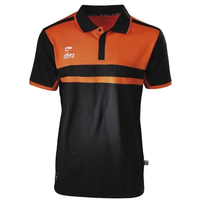 Polo Eldera Allure noir orange XS Noir orange Cdiscount Sport