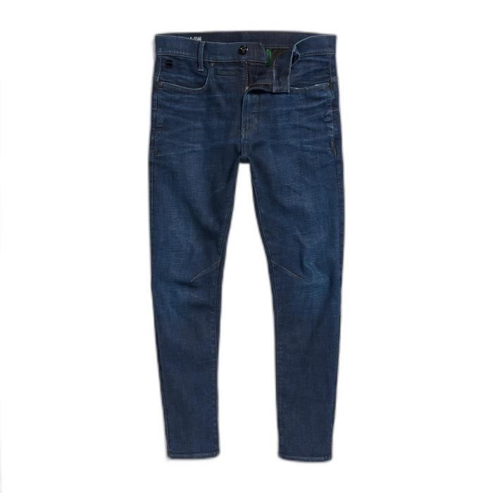 Jeans slim G-Star D-staq 3D - worn in ultramarine - 29x34