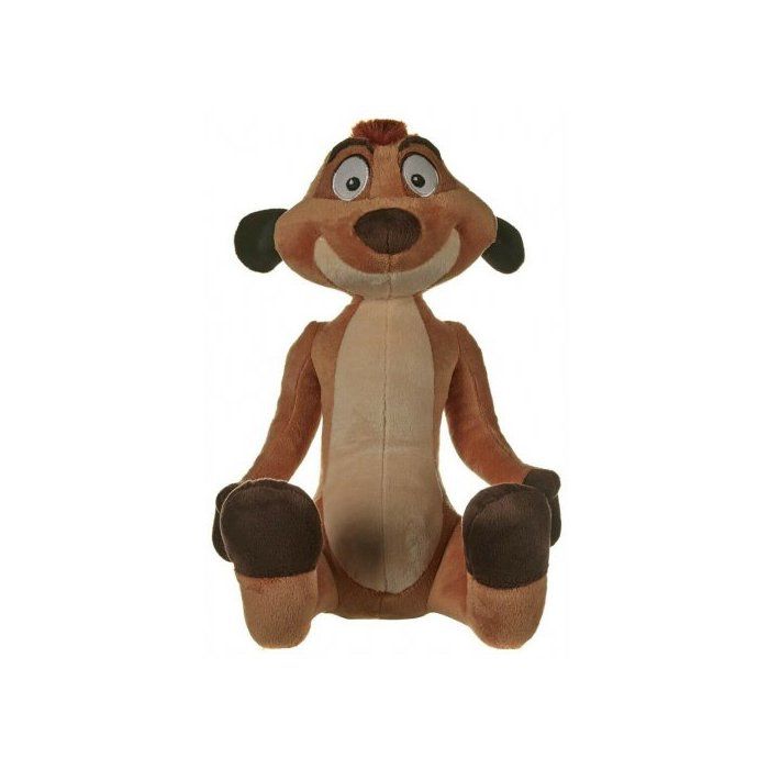 peluche disney le roi lion : timon le suricate 29 cm - doudou licence enfant