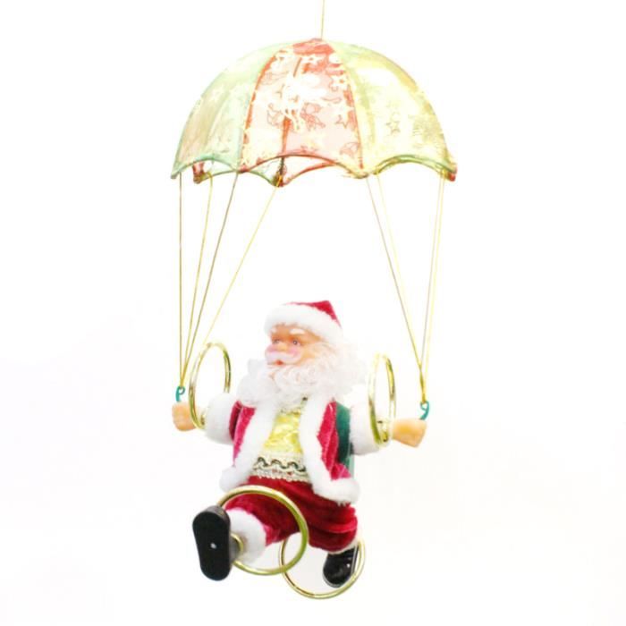 1 Pc Santa Jouet Adorable Figurine Décorative Créative Musicale Mignon