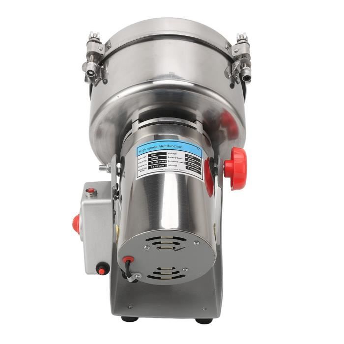 Moulin à épices électrique VEVOR 500 G, Haute Vitesse 28 000 Tr/min, Acier Inoxydable - Neuf
