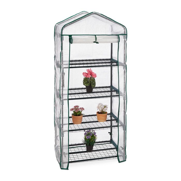 Serre De Balcon Relaxdays – Mini Serre Transparente Pour Tomates Et Plantes, 150x100x50 Cm