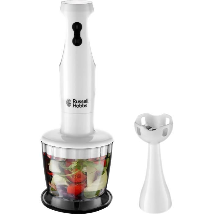 Russel Hobbs 24600 56 Mixeur Et Hachoir 2en1 My Home 250w 2 Vitesses Pied Mixeur Detachable Bol Hachoir 05l Achat Vente Mixeur Electrique Cdiscount