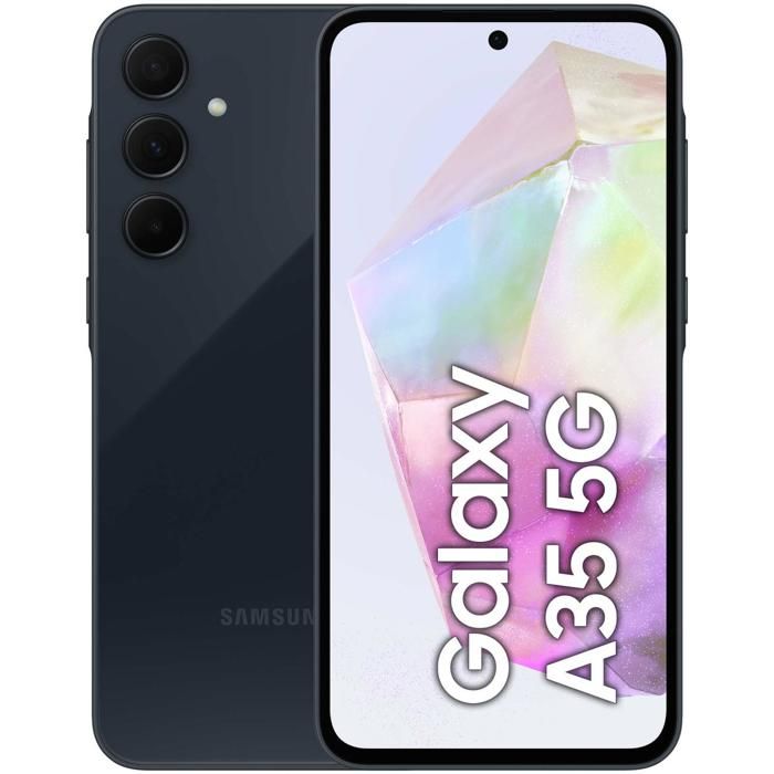 Samsung Galaxy A35 5G. Taille de lécran: 168 cm (6.6) Résolution de lécran: 1080 x 2340 pixels. Fréquence du processeur: 2