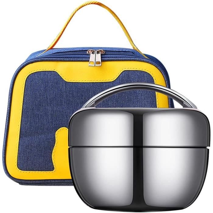 LUNCH BOX,Green 1 layer  Boîte à déjeuner en acier inoxydable, Bento