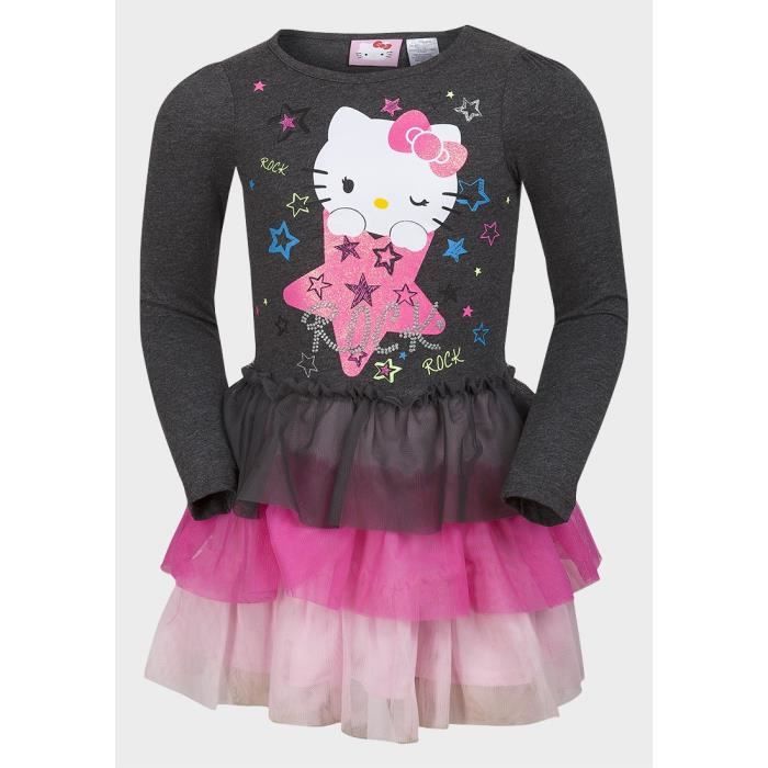 robe hello kitty fille