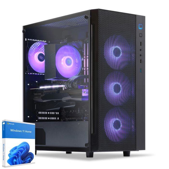Sedatech PC Gamer Advanced ATX • AMD Ryzen 7 9700X • RTX5070 • 32Go DDR5 • 2To SSD M.2 • Windows 11