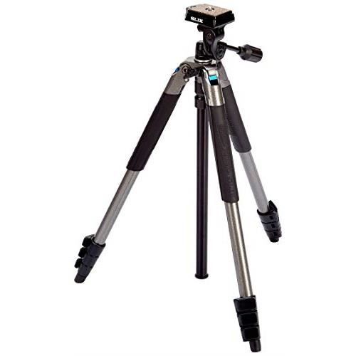 Trépied SLIK Sprint Pro III Gris métal avec tête 3 Axes SH-704E