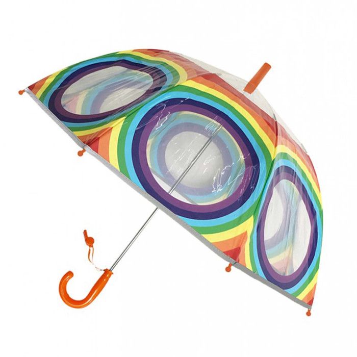 inspi Parapluie arc-en-ciel pour partenaire, parapluie de golf, multicolore, taille XL, 131 cm, coloré, Extra groß, Moderne, coloré, Extra groß, Moderne