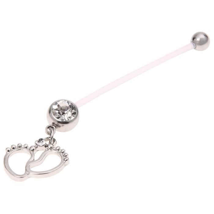 Paula & Fritz® - Piercing para el pezón de acero inoxidable y Paula & Fritz® - Piercing para el pezón de acero inoxidable y