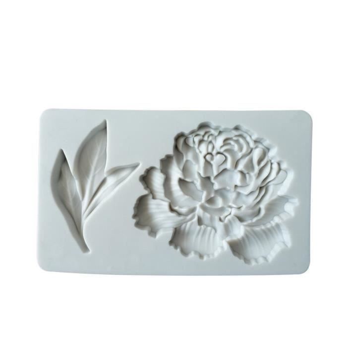 Moules Silicone Fleurs 3D - 6 Modèles Roses, Pivoines - Pour Résine, Bougies, Savon, Chocolat - Qualité Alimentaire