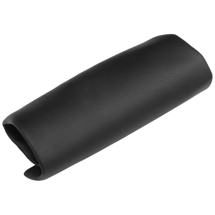 Couvercle De Console En Simili Cuir Noir Pour Chevrolet Silverado 2019-2020 - Installation Facile