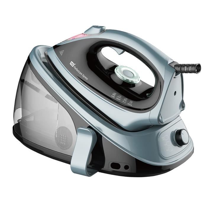 Centre de repassage à vapeur continue Sogo, 2100W - Semelle en céramique, 900ml