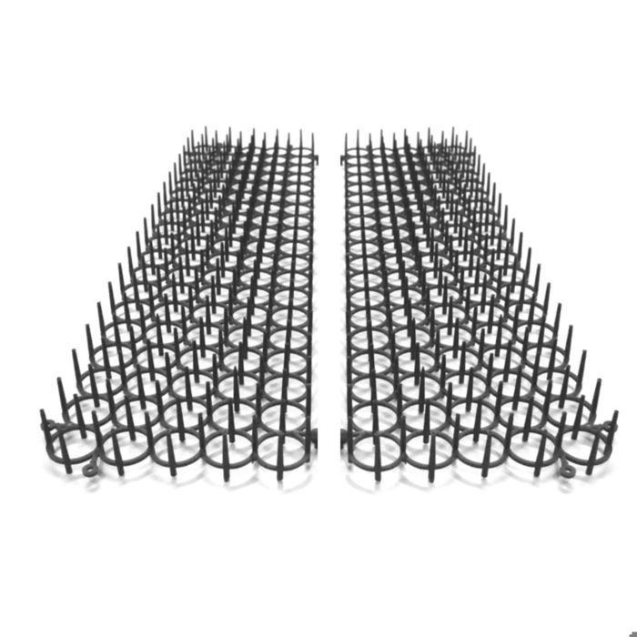 Grilles anti nuisibles FISHTEC lot de 4 pics découpables et clipsables pour plantes contre chats et oiseaux