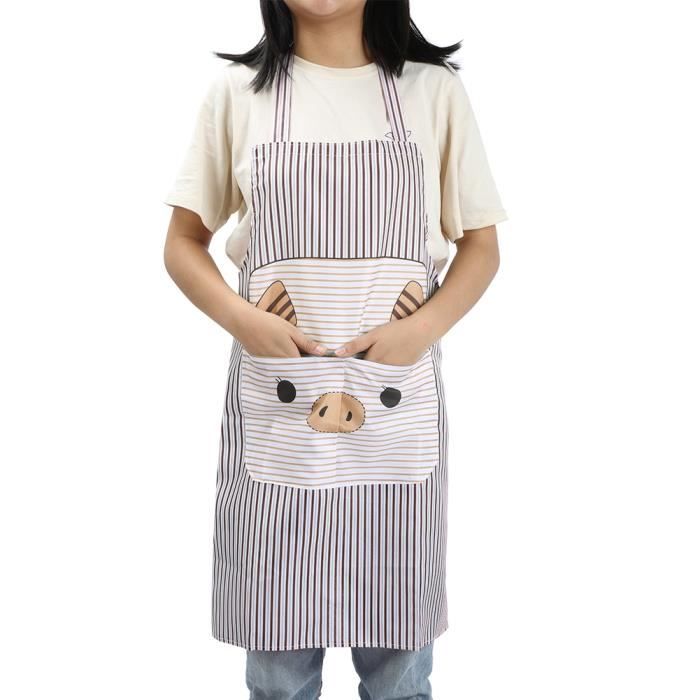 Demi Tablier Coton Floral Tablier Court Floral Femme - Protection Cuisine Style Rétro - Coton Confortable Avec Poche Tablier Style Rétro