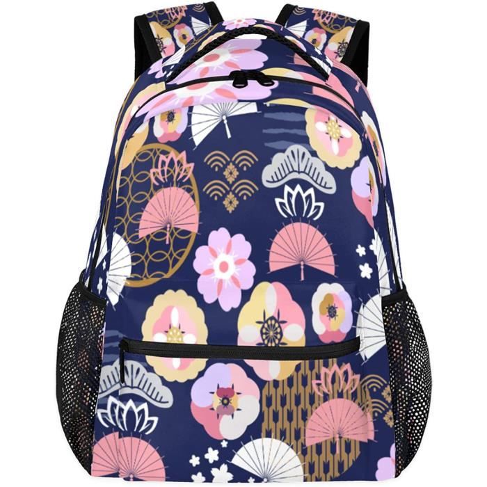 Sac Dos De L ger Et Imperm able Avec Motif D l ment Japonais