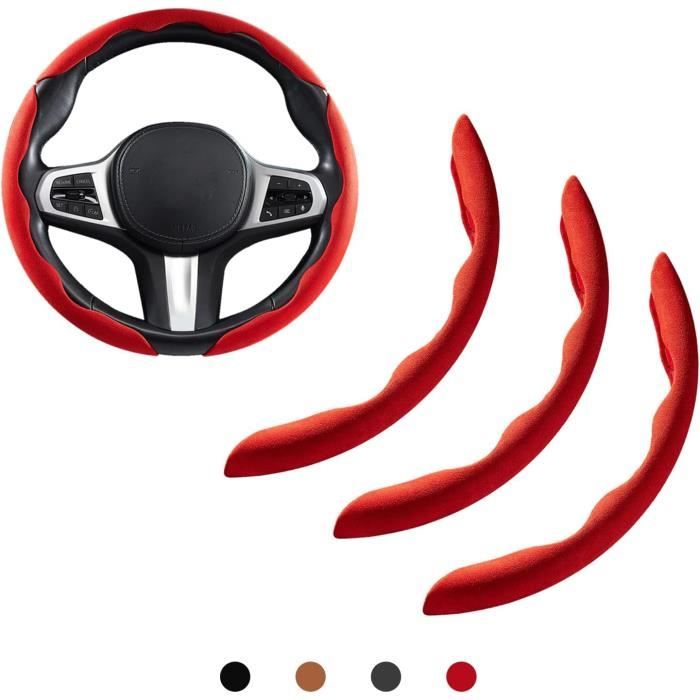 Couvre Volant Voiture Antidérapant Pour Mitsubishi L200 Single Cab - ACUMLS, Respirant, Protection & Style Sport