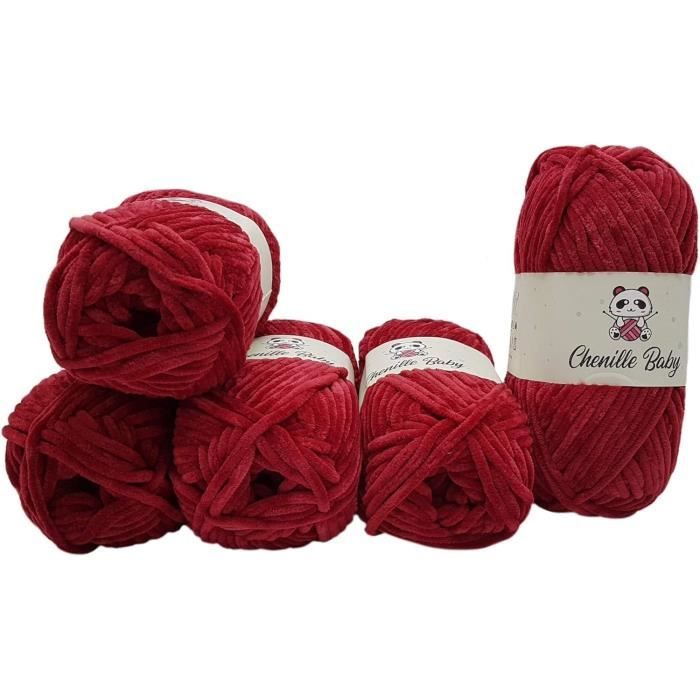 Lot De Pelotes De Laine Douce - Fabriqué En France - Taille Aiguille 5 - Neuf
